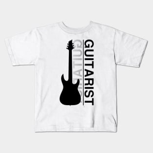 Guitarist Quotes Cool Rock Music Artwork Kids T-Shirt